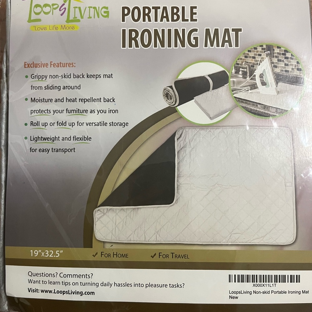 LoopsLiving Portable Ironing Mat